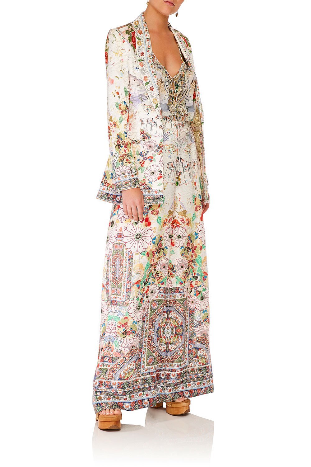 CAMILLA TIME AFTER TIME BLAZER W CHIFFON CONTRAST