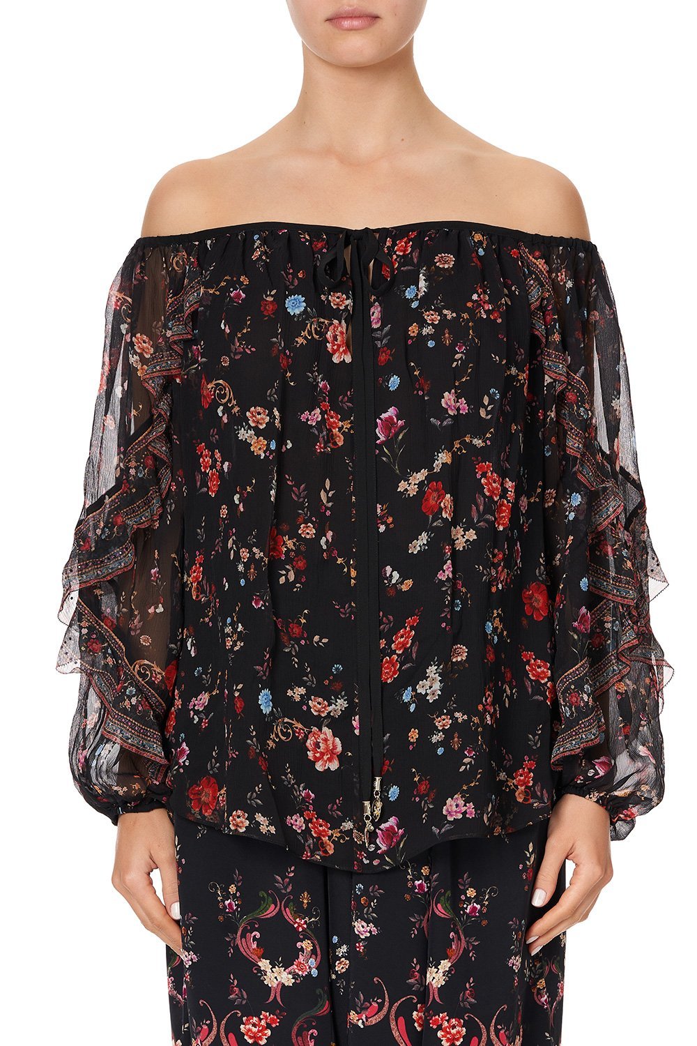 BLOUSON DROP SHOULDER BLOUSE A GIRL LIKE YOU