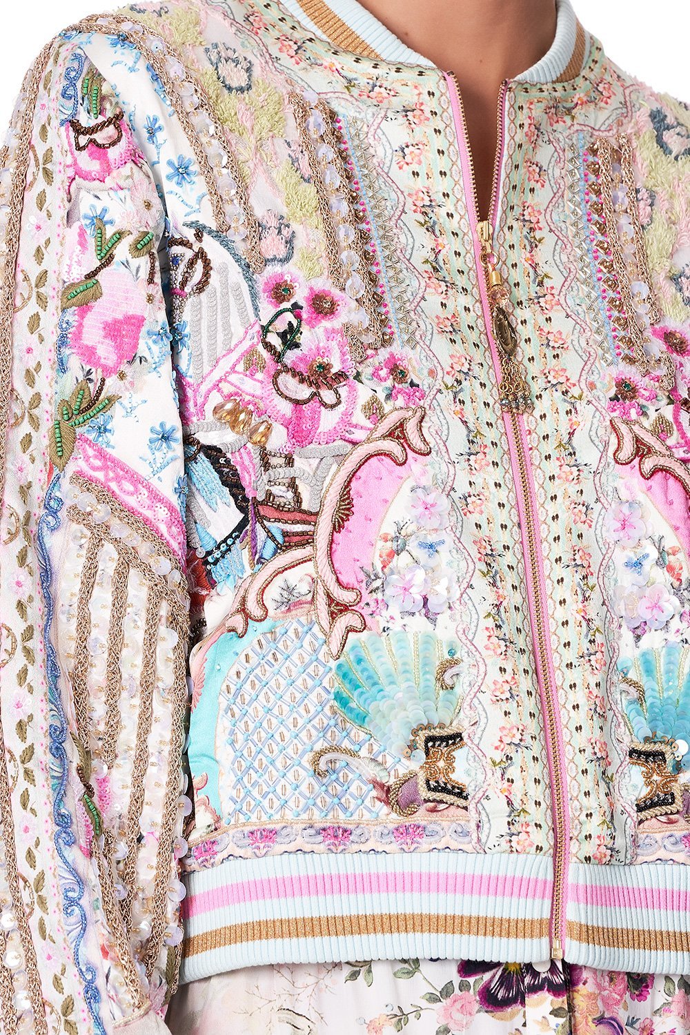 CAMILLA BOMBER JACKET CAROUSEL MADEMOISELLE