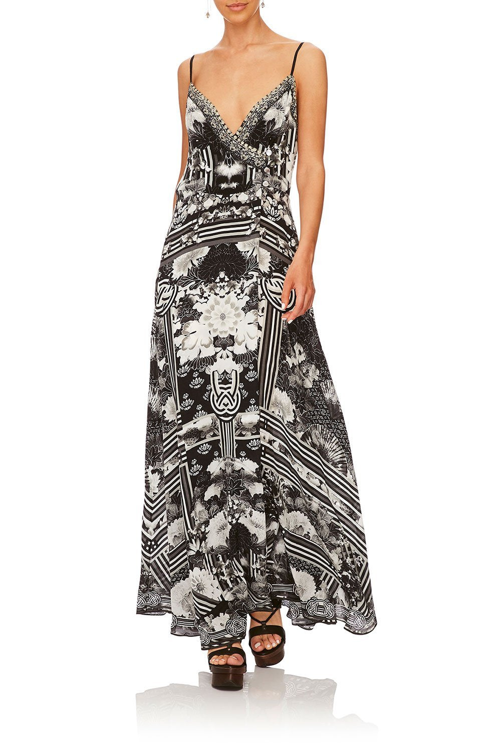 CAMILLA WILD MOONCHILD CROSS OVER FRONT DRESS