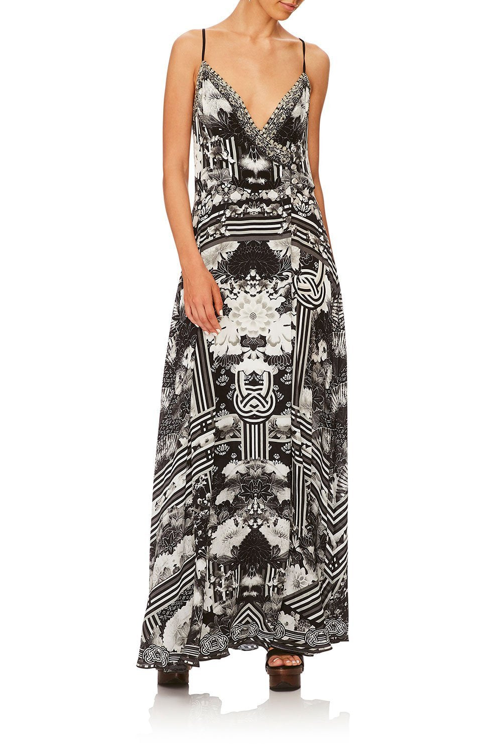 CAMILLA WILD MOONCHILD CROSS OVER FRONT DRESS