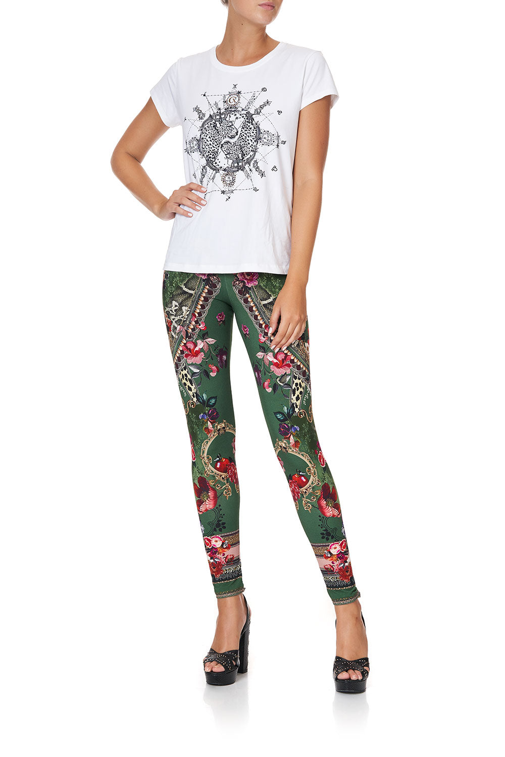 CURVED HEM FITTED TEE GEMINI