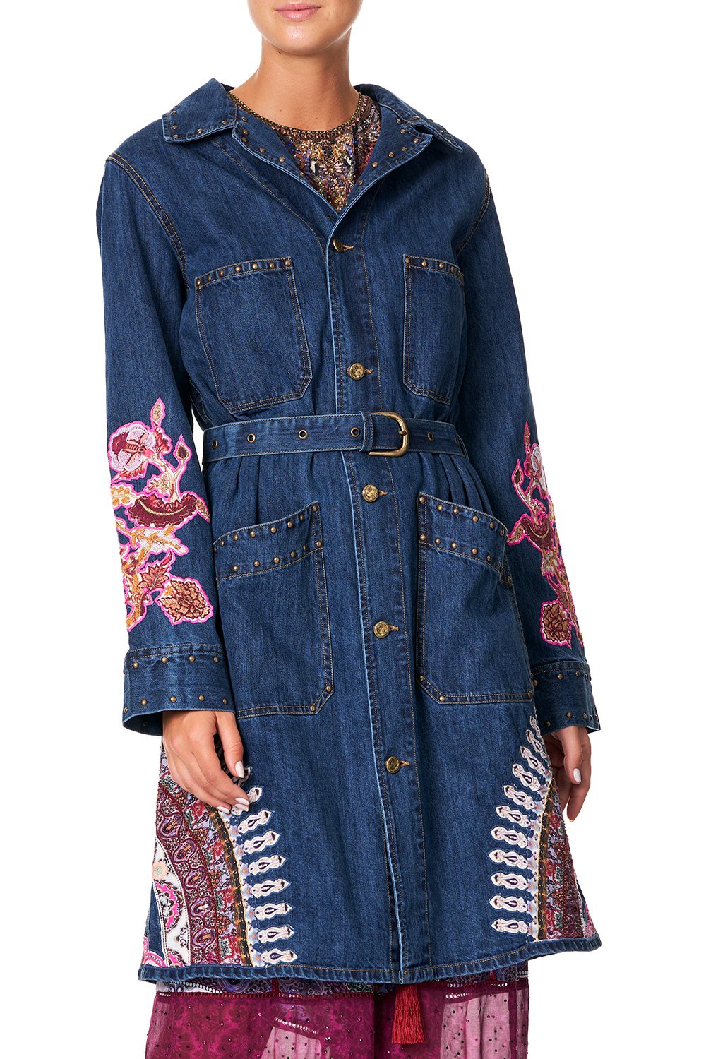 CAMILLA DENIM TRENCH COAT DAUGHTER'S DESTINY