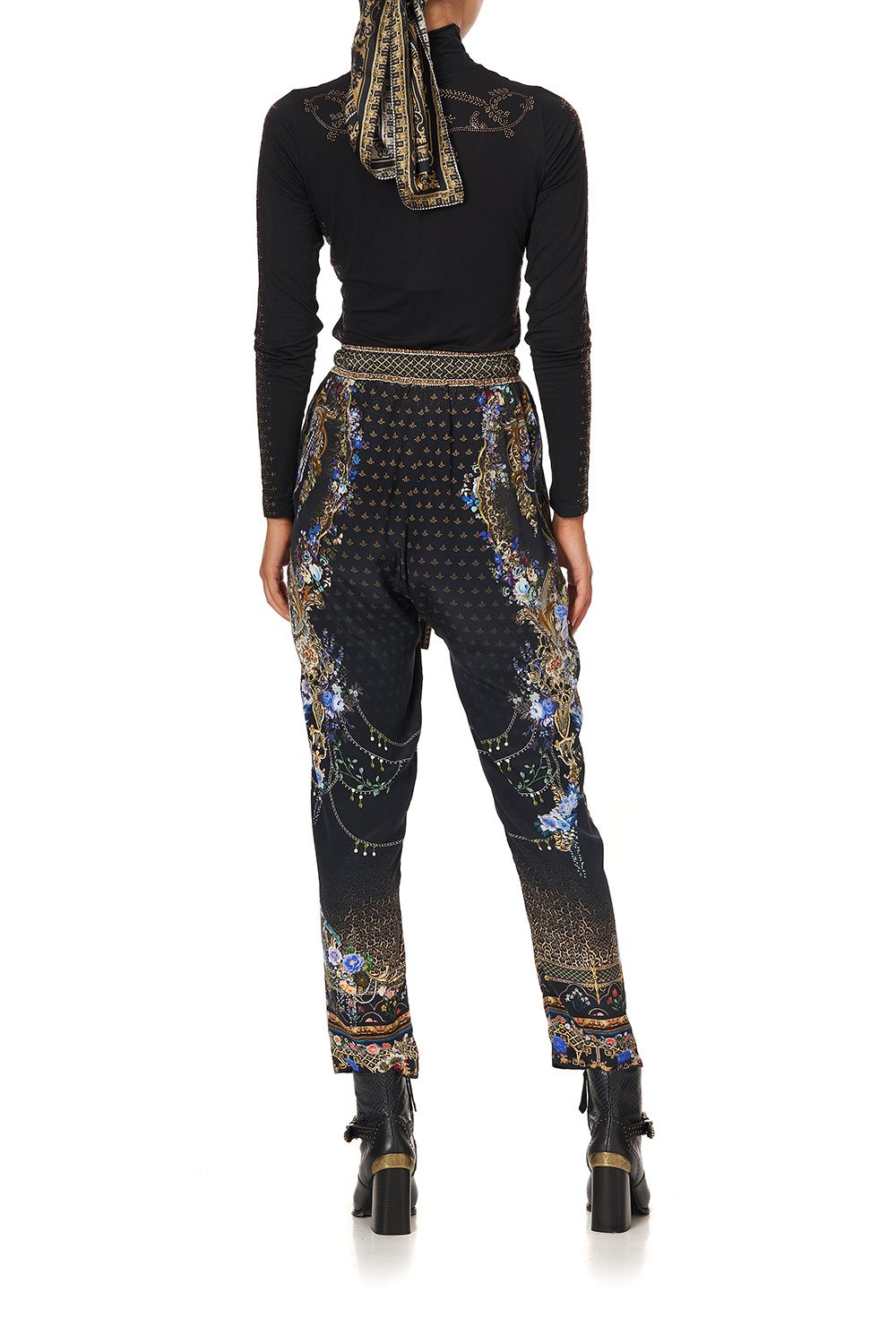 JERSEY TURTLENECK LUXE BLACK