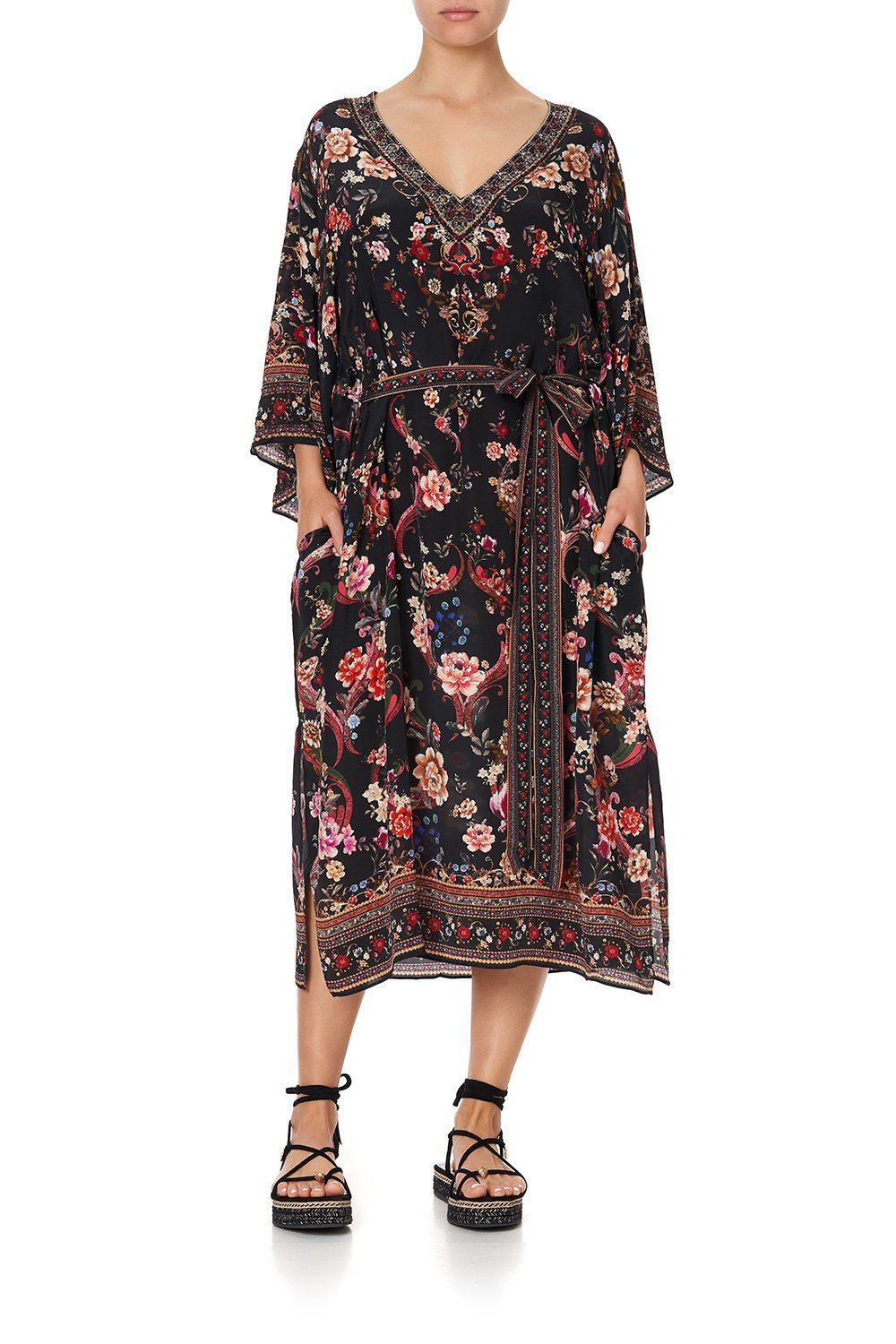 DROP SHOULDER SLIM KAFTAN A GIRL LIKE YOU