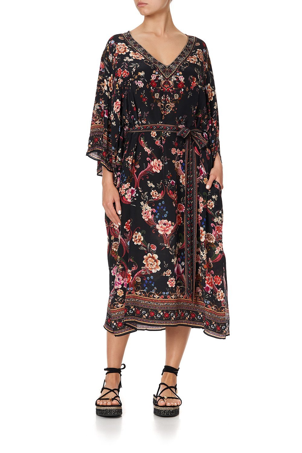 DROP SHOULDER SLIM KAFTAN A GIRL LIKE YOU