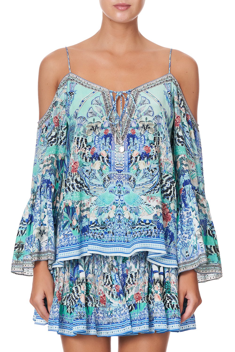 DROP SHOULDER TOP WINGS OF LUXOR