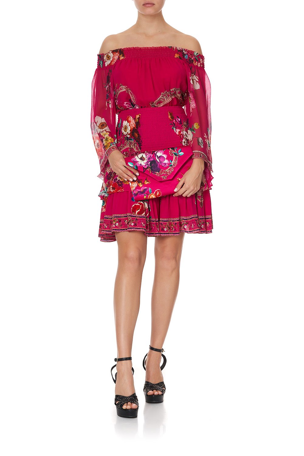 ENVELOPE CLUTCH APPLE EYED