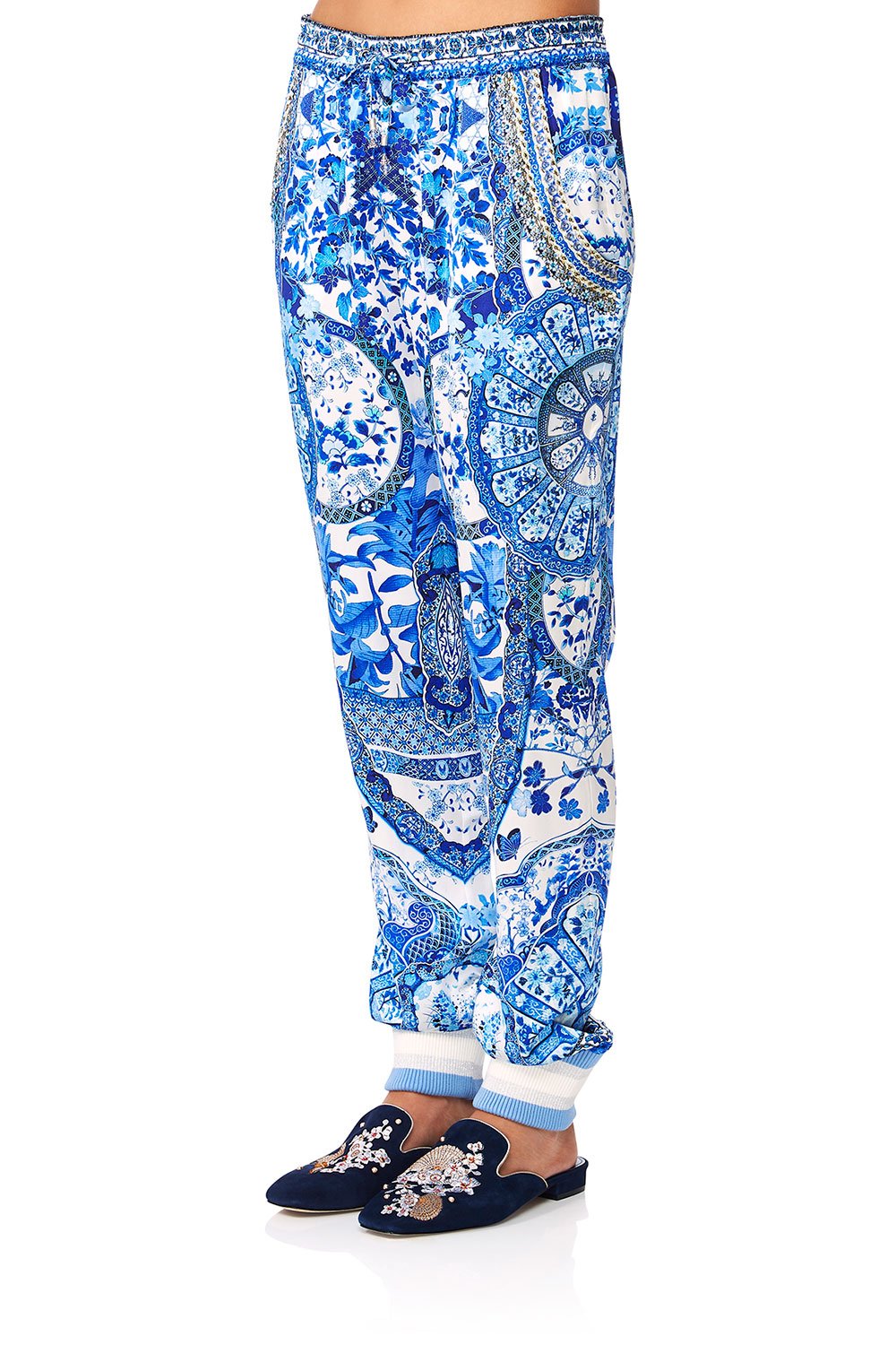 CAMILLA ETERNITYS EMPIRE DRAWSTRING PANT W RIBBING