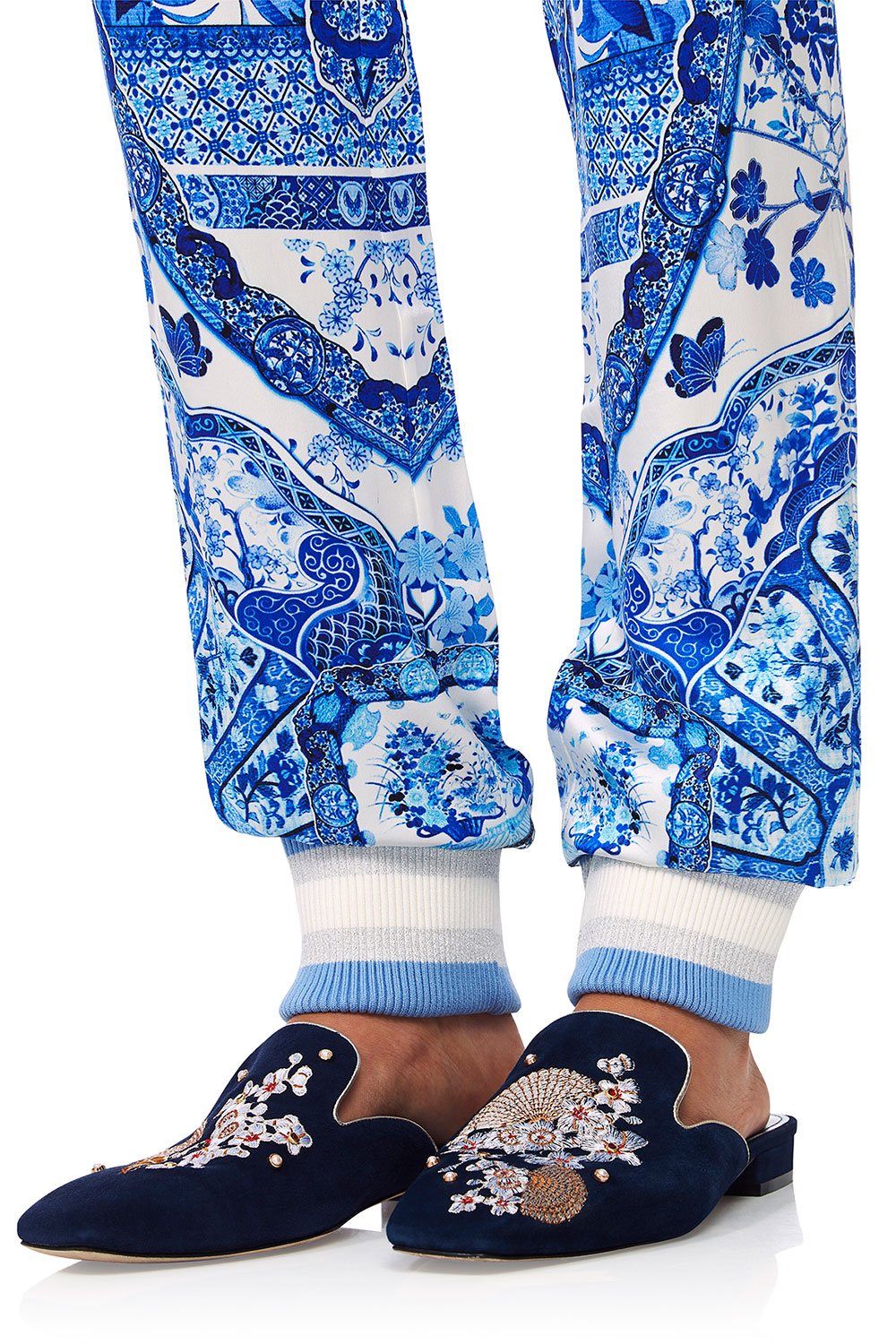 CAMILLA ETERNITYS EMPIRE DRAWSTRING PANT W RIBBING