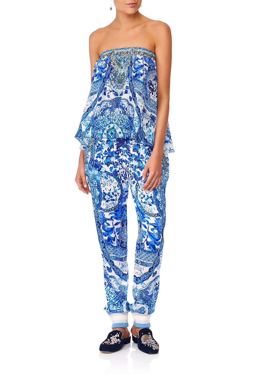 CAMILLA ETERNITYS EMPIRE DRAWSTRING PANT W RIBBING