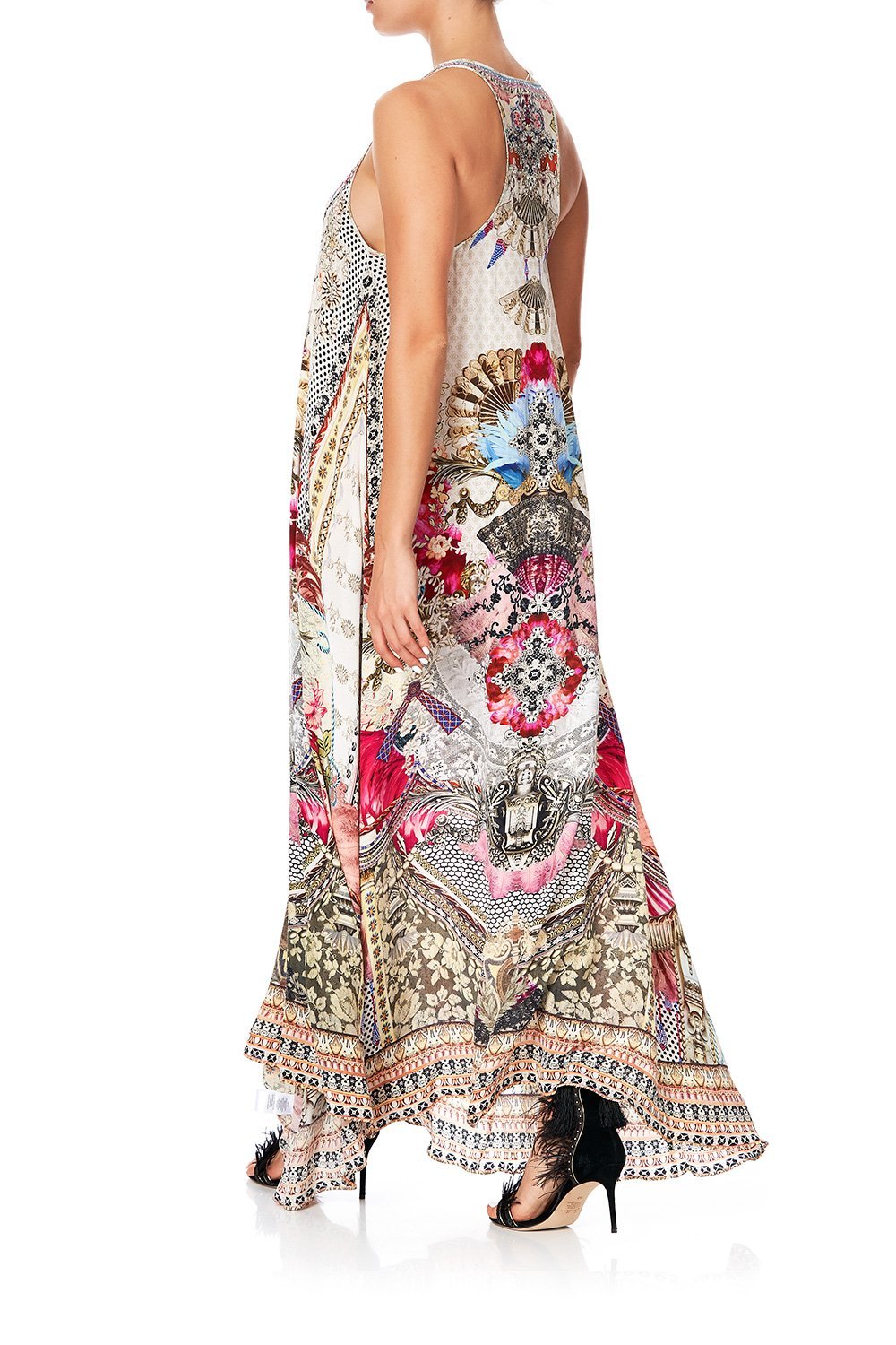 V-NECK RACER BACK DRESS MONTMARTRE HEART