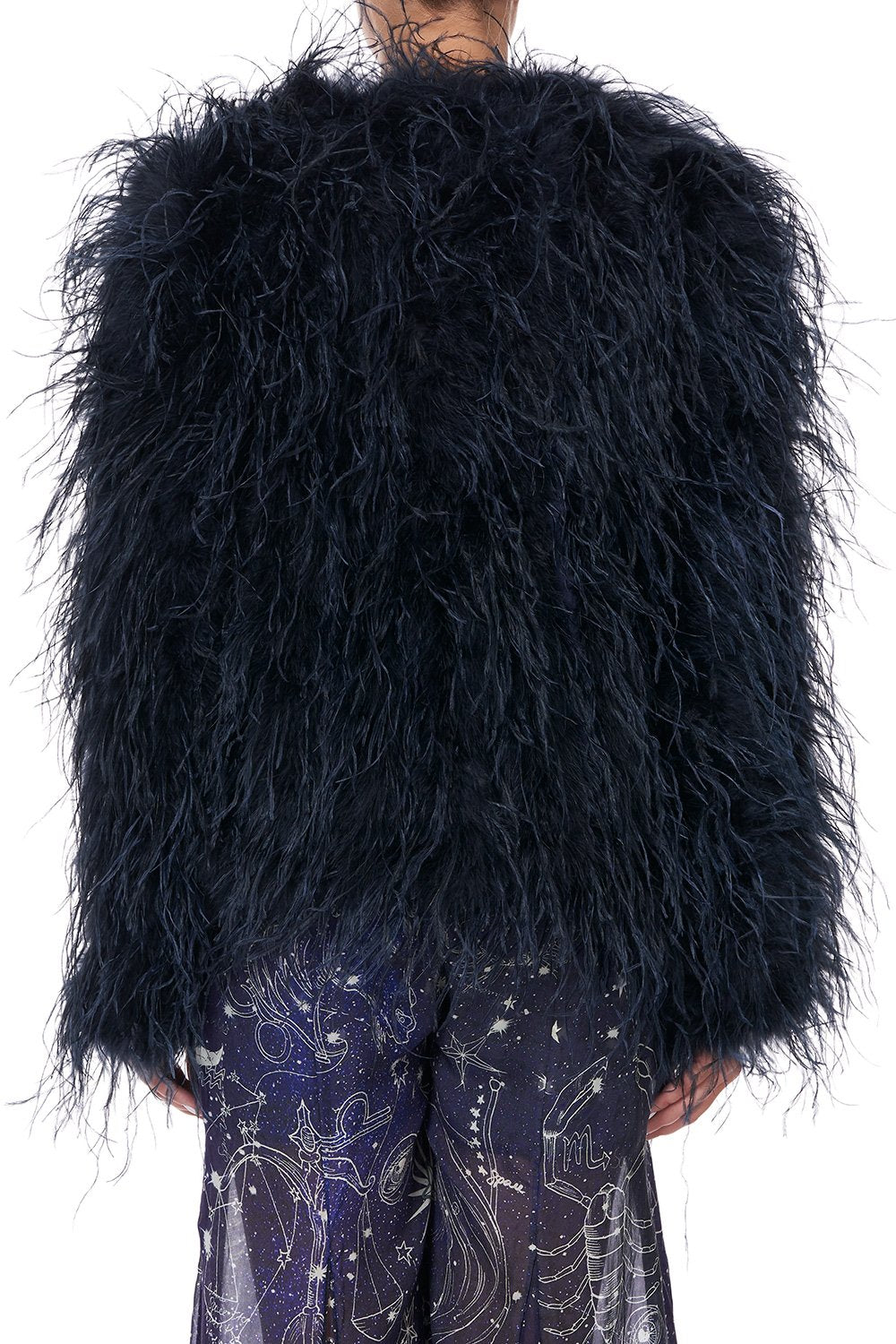 FEATHER JACKET ITS A SIGN