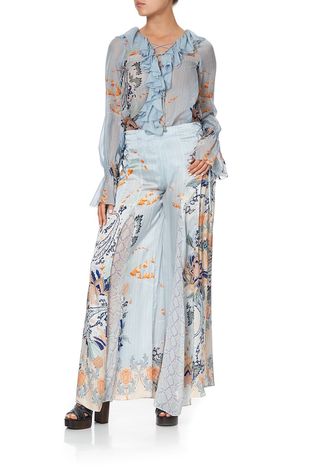 FLARES WITH LACE UP SIDE FRASER FANTASIA