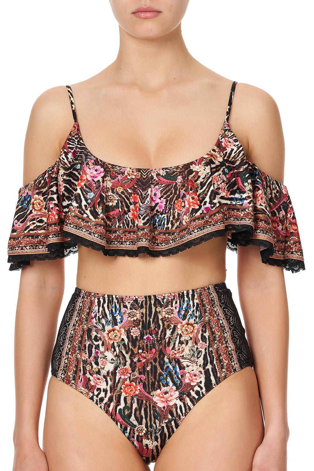 FRILL CROP TOP LIV A LITTLE