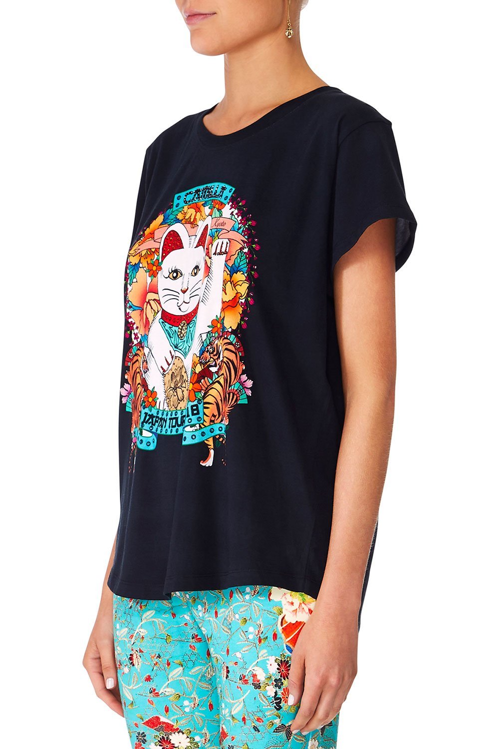 CAMILLA GALAXY GIRL BOYFREIND TEE