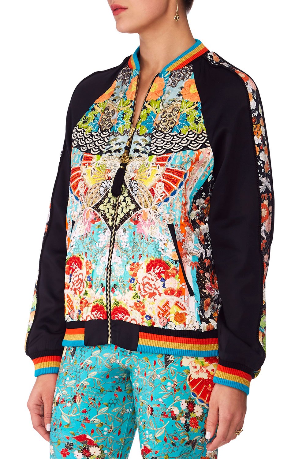 GALAXY GIRL OVERSIZED BOMBER