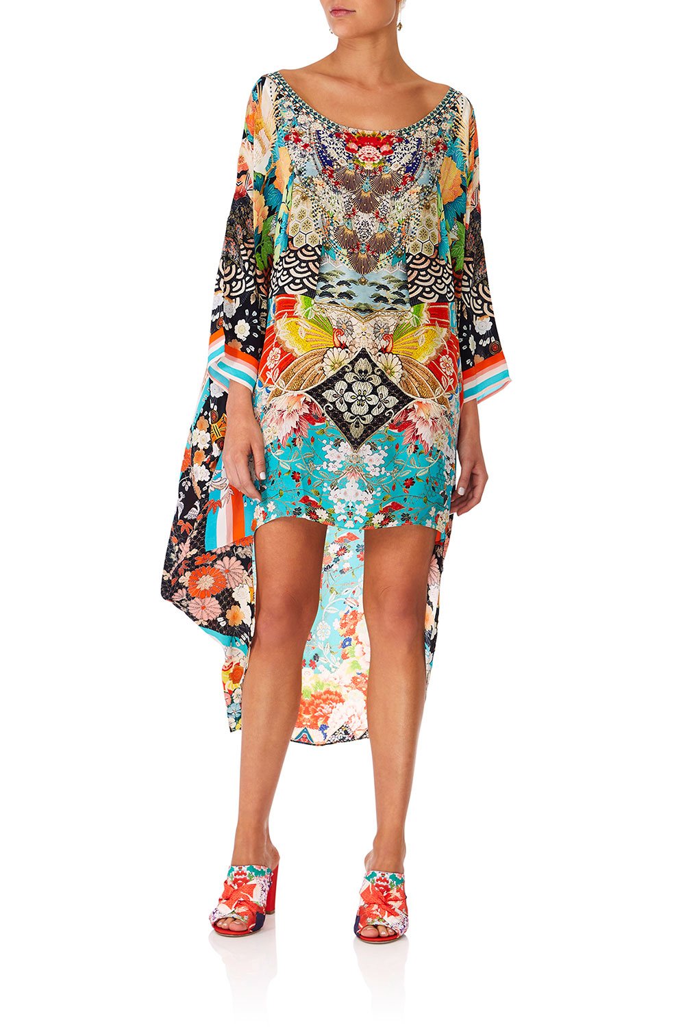 CAMILLA GALAXY GIRL SCOOP BACK HEM DRESS