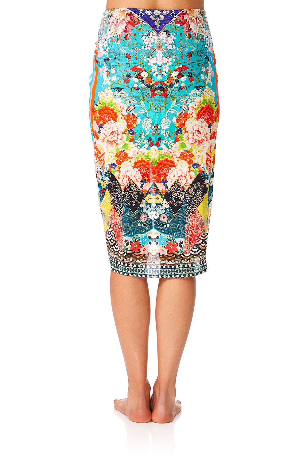 CAMILLA GALAXY GIRL SHORT TASSEL SARONG