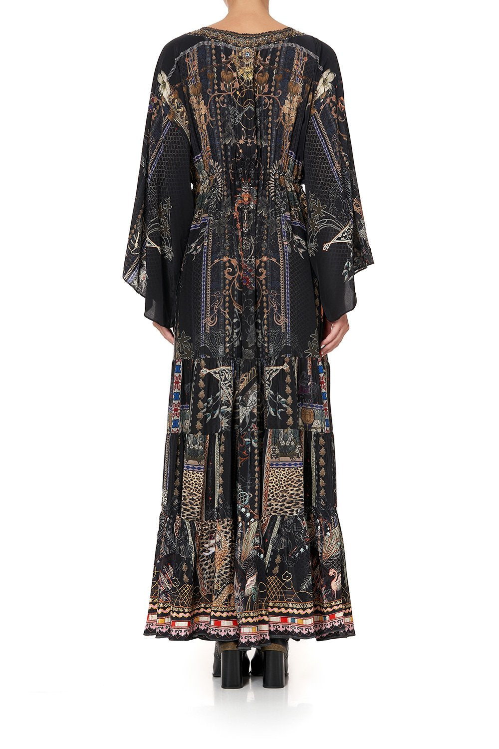 GATHERED PANEL DRESS SON OF SEVEN QUEENS