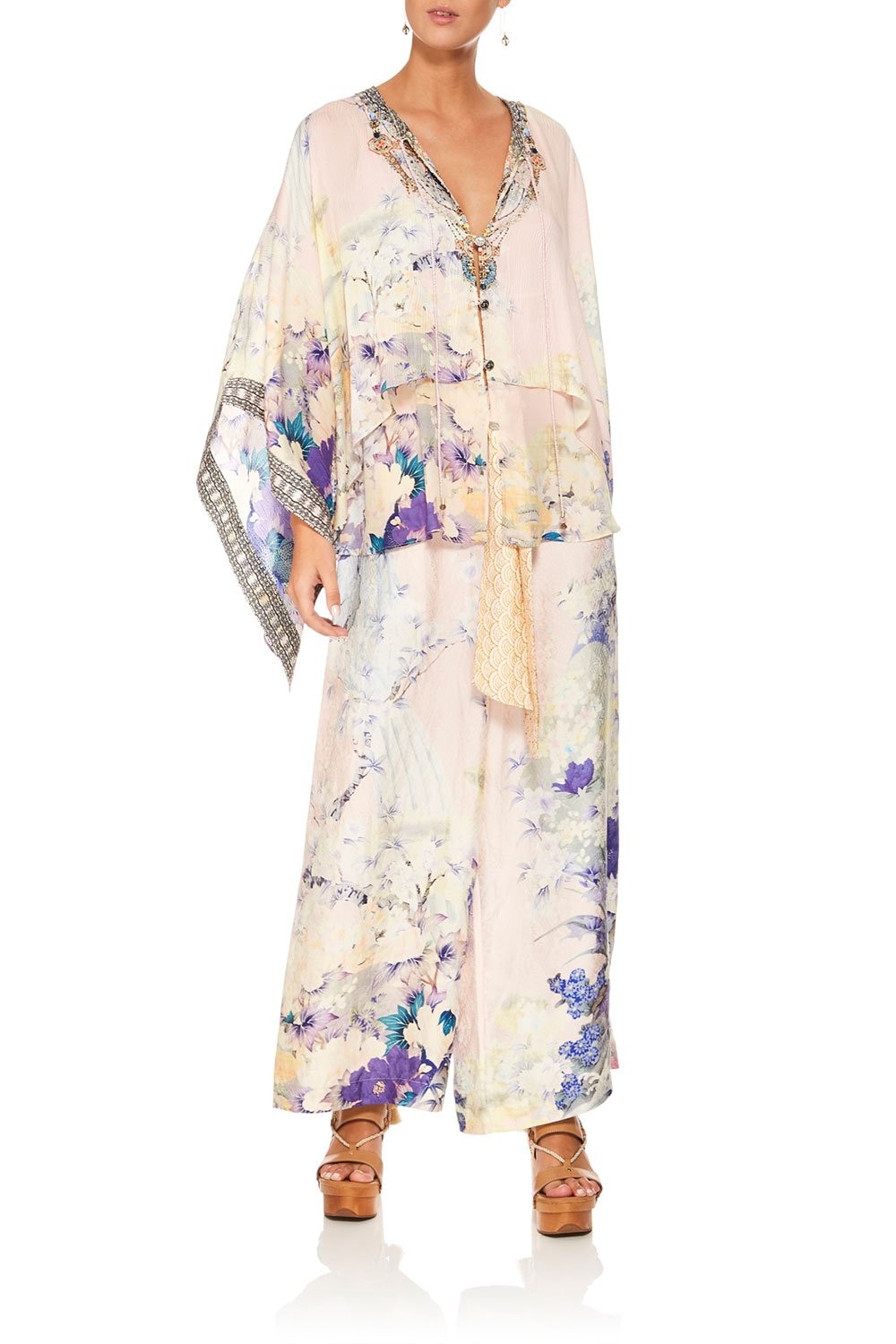 CAMILLA HARAJUKU HEIRESS SHEER LAYERED TOP