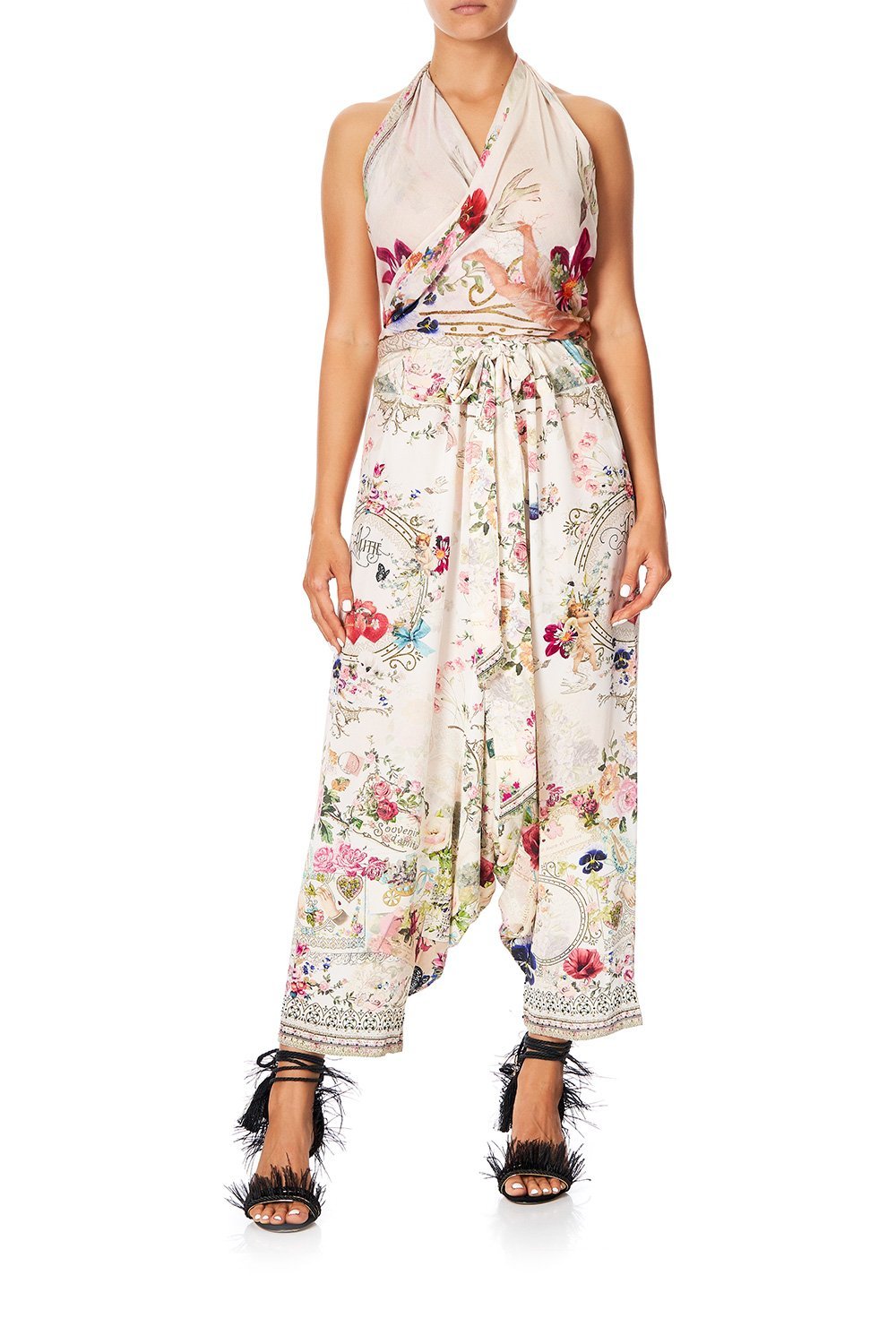 HAREM PANTS JARDIN POSTCARDS