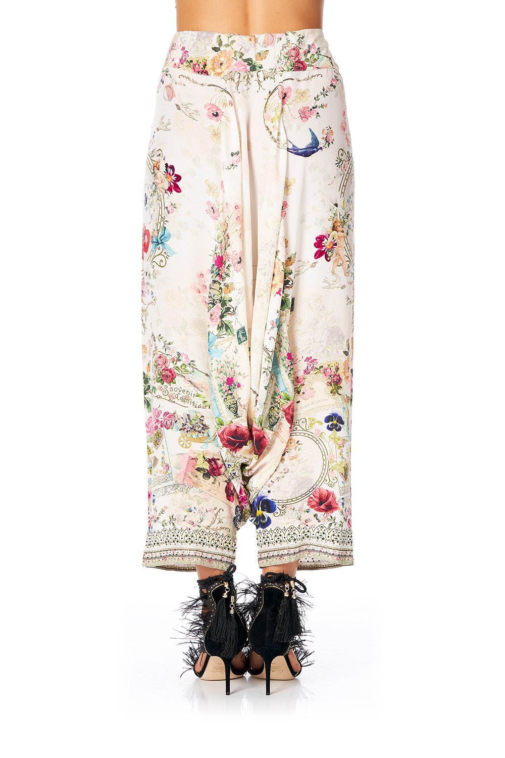HAREM PANTS JARDIN POSTCARDS