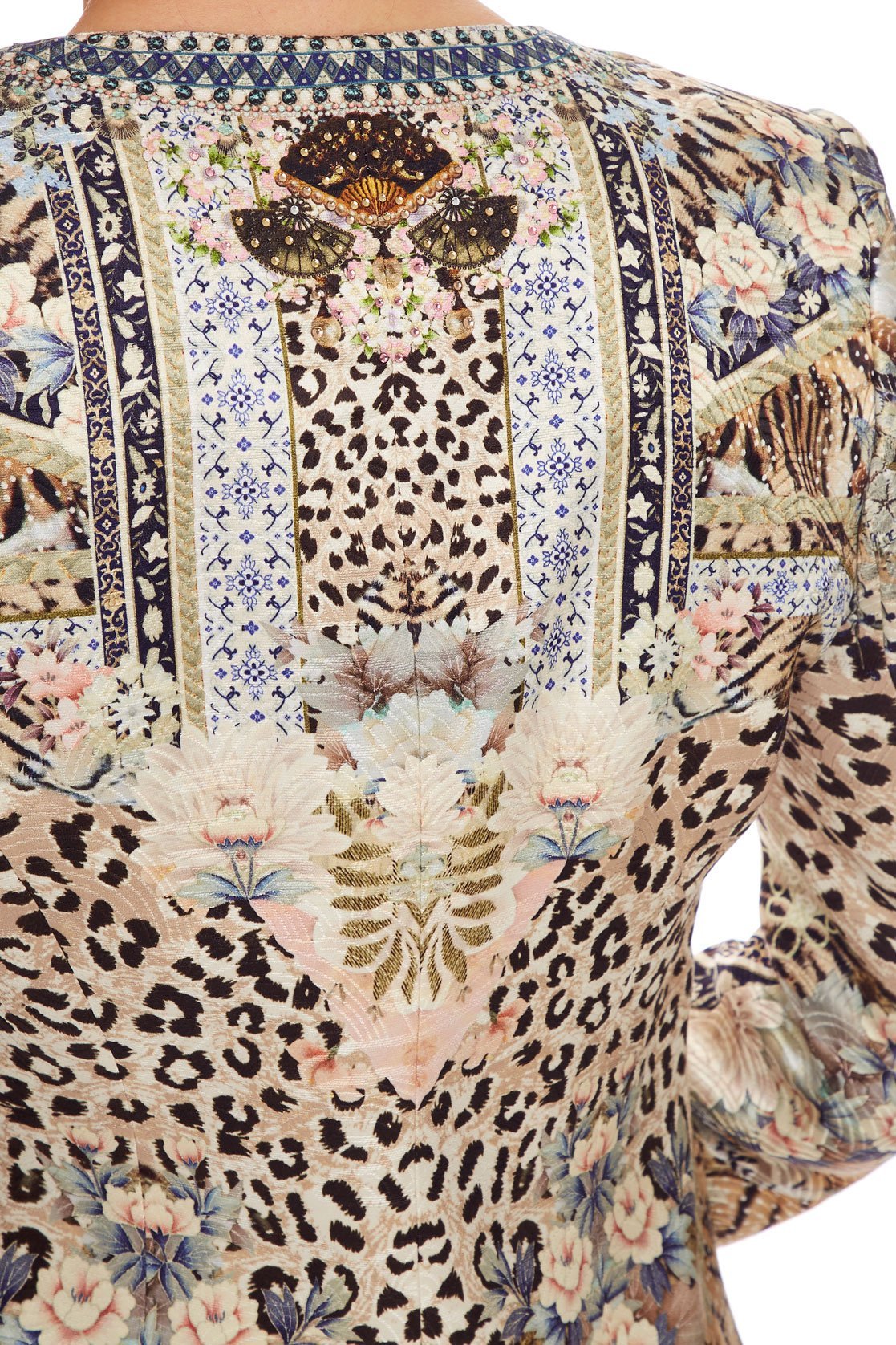 CAMILLA JACKET W/ REMOVABLE COLLAR MOTO MAIKO