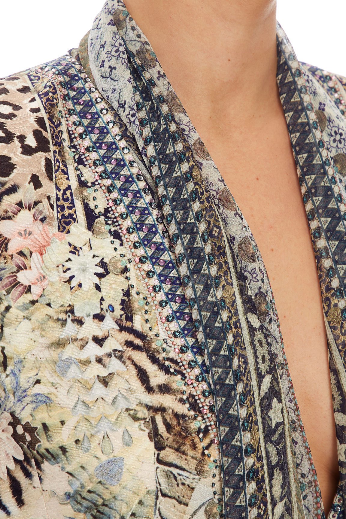 CAMILLA JACKET W/ REMOVABLE COLLAR MOTO MAIKO