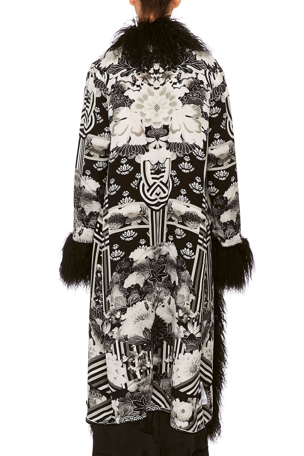 CAMILLA KISSING THE SUN JACQUARD LAYERING PIECE W TIE