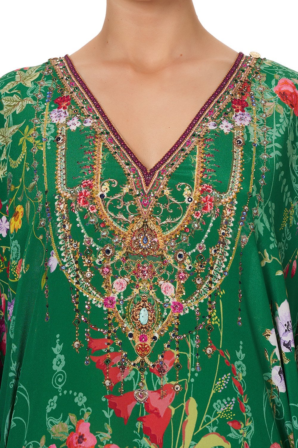 KAFTAN WITH BUTTON UP SLEEVES DIARIES FROM A VILLA