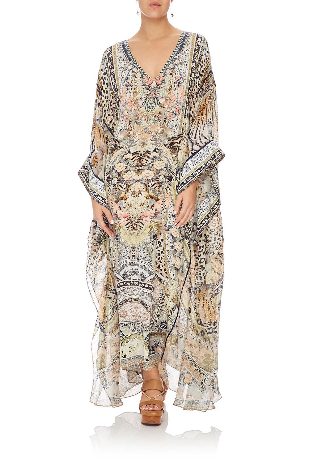 CAMILLA KAFTAN W/ SHEER SLEEVE MOTO MAIKO