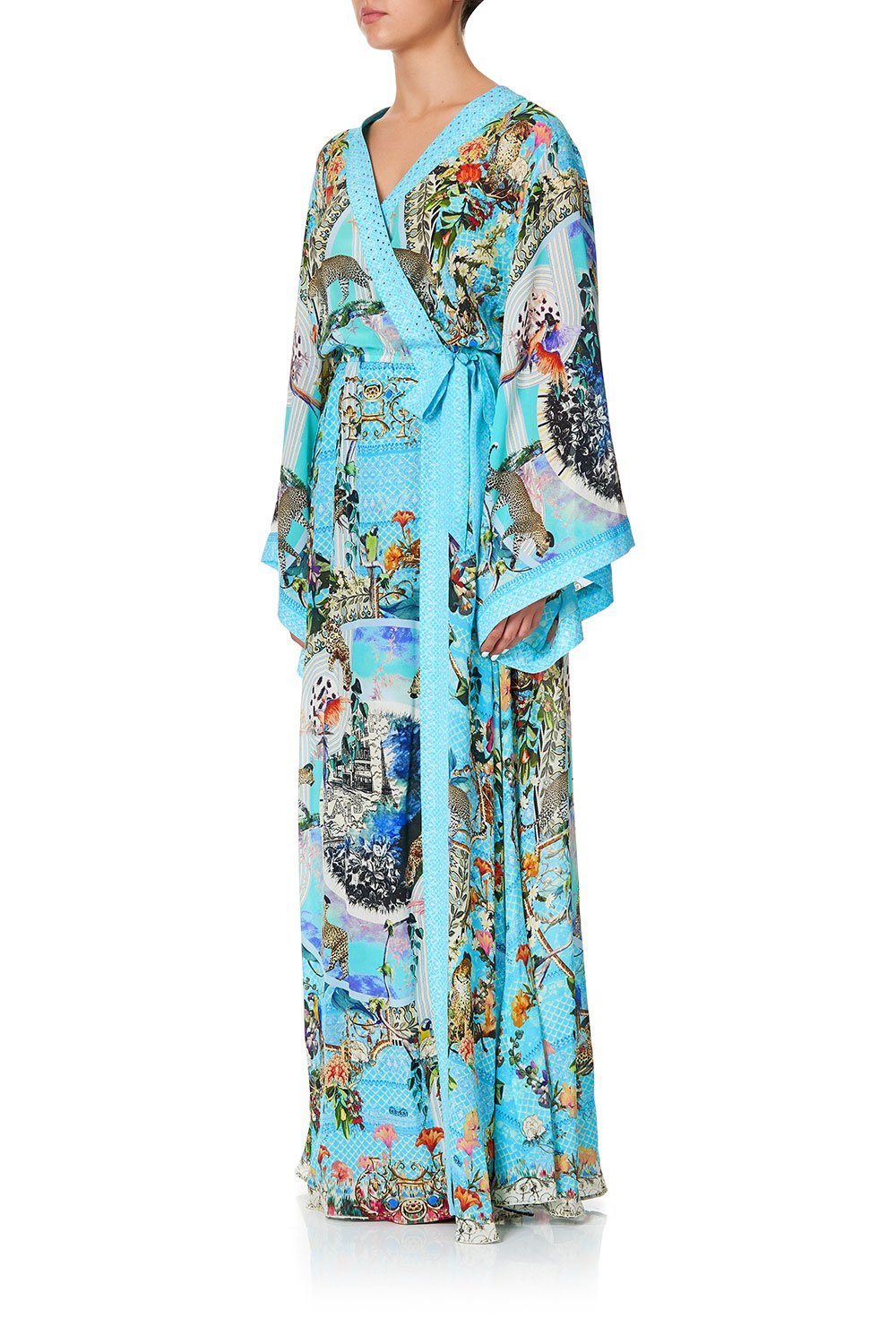 KIMONO WRAP DRESS GIRL FROM ST TROPEZ