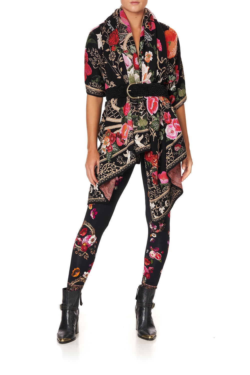 KNIT JACQUARD BLANKET MIRROR MIRROR