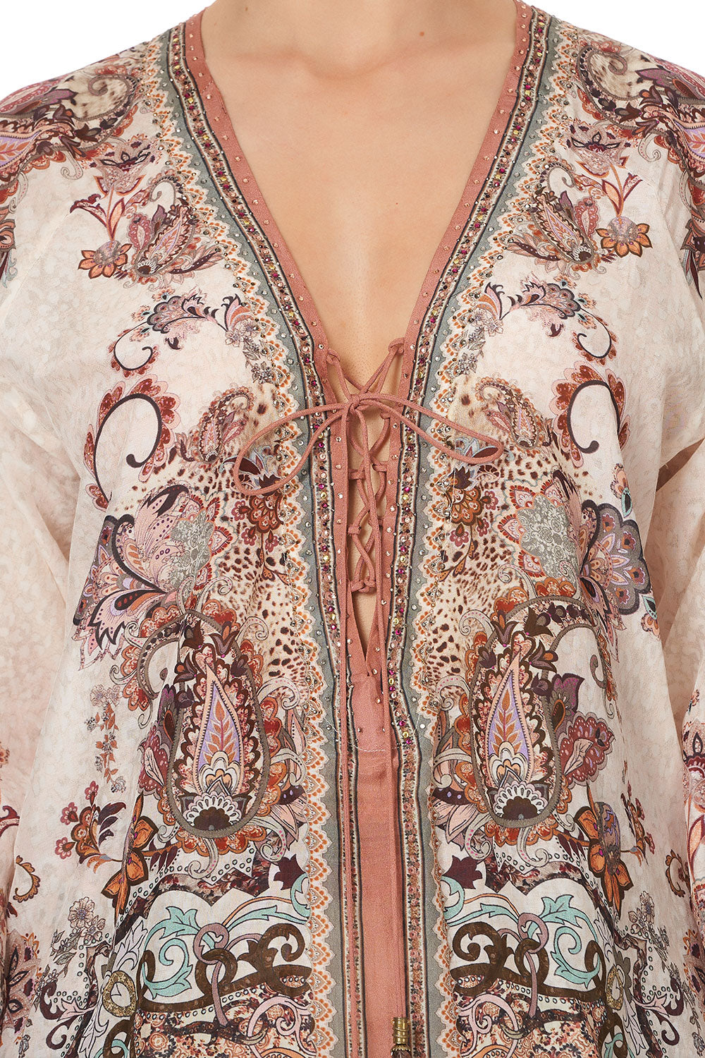 LACE UP BLOUSE TALES OF TALITHA