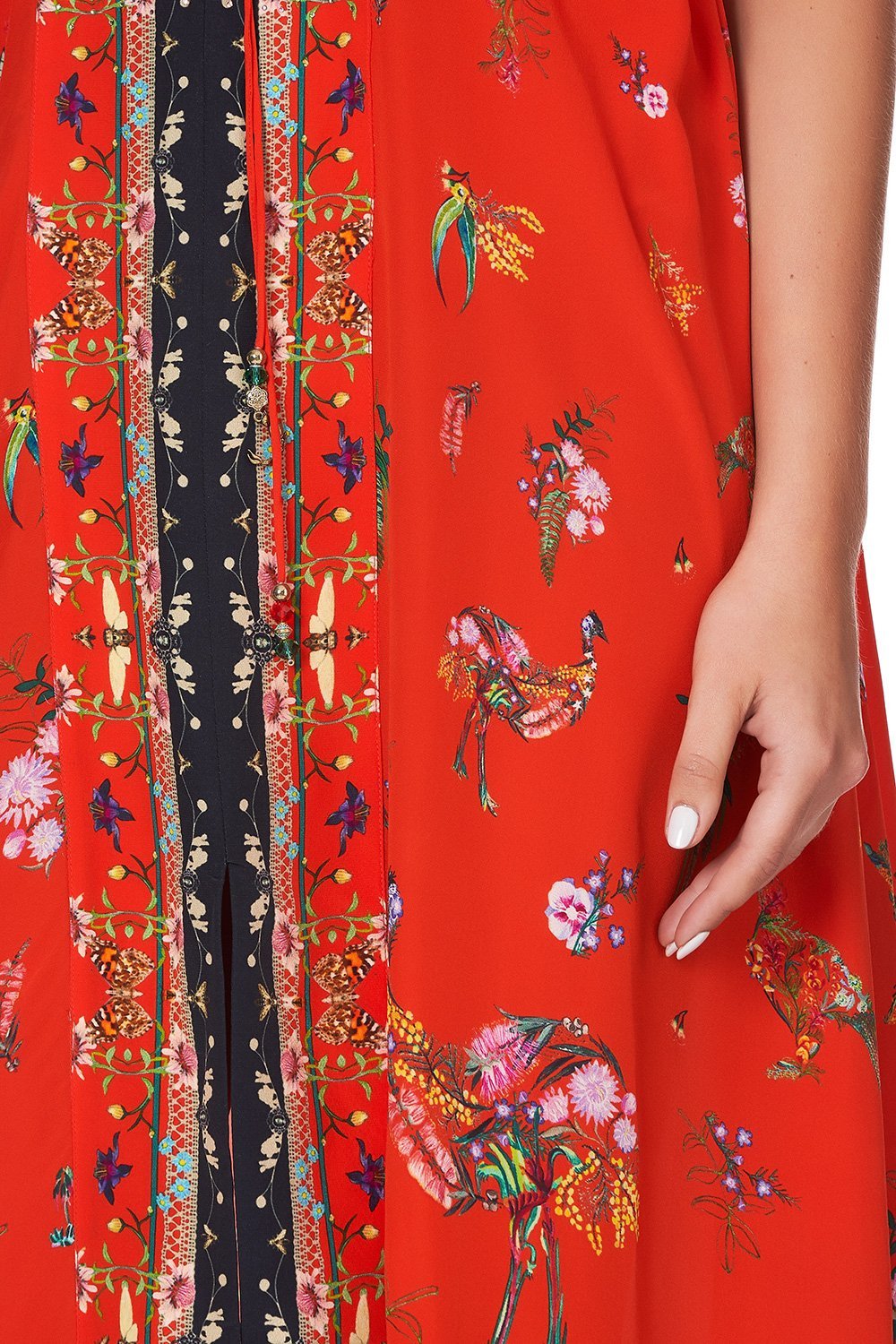 LACE UP FRONT DRESS CINEMA PARADISO