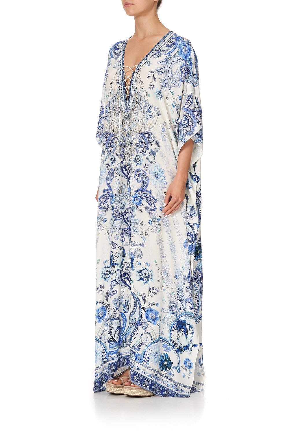 LACE UP KAFTAN TALKING ABOUT A REVOLUTION