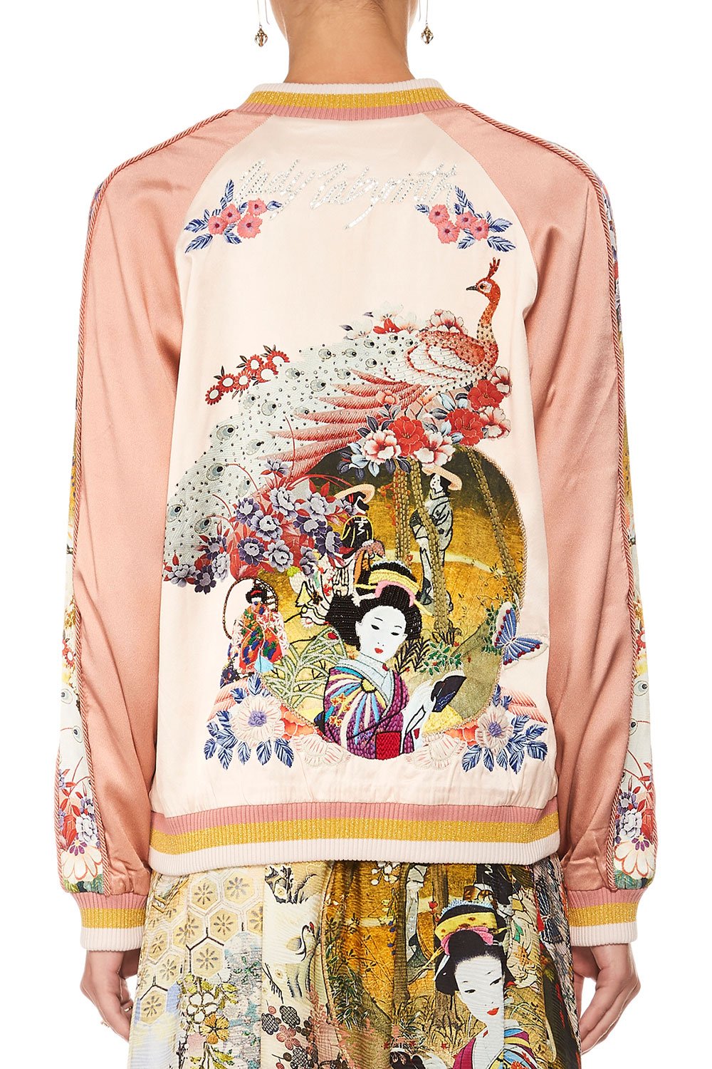 CAMILLA LADY LABYRINTH OVERSIZED BOMBER