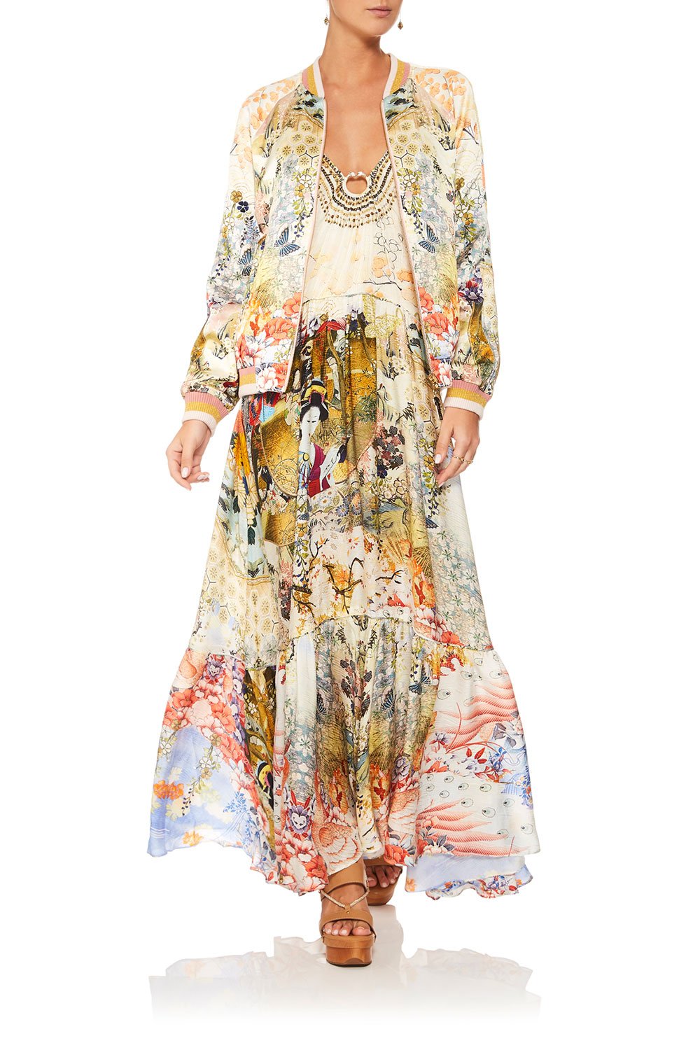 CAMILLA LADY LABYRINTH U-RING MAXI DRESS