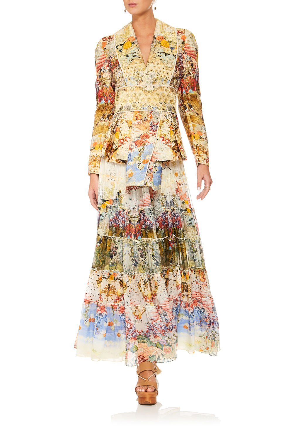 CAMILLA LADY LABYRINTH TAILORED KIMONO JACKET