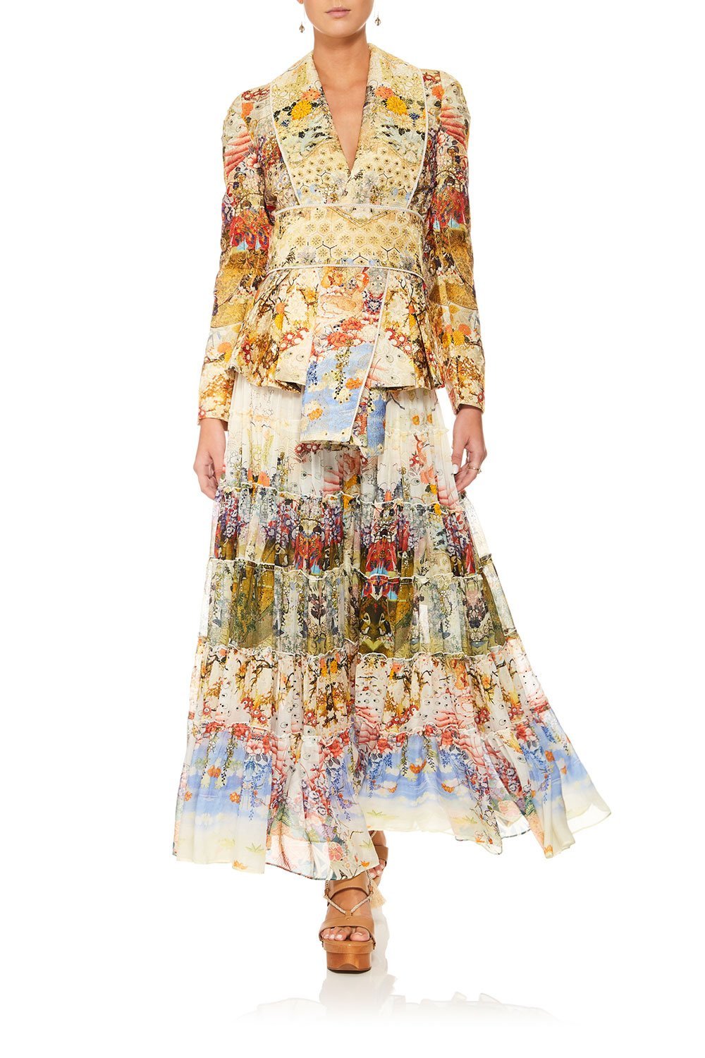 CAMILLA LADY LABYRINTH TAILORED KIMONO JACKET