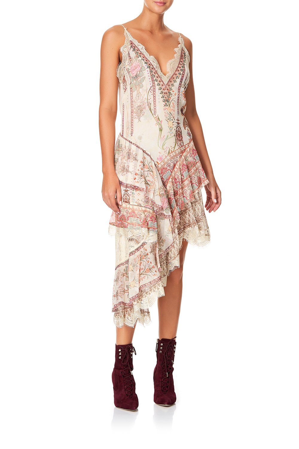 CAMILLA LAYERED ASYMMETRICAL DRESS GOLDEN AGE