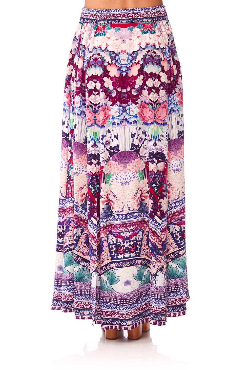 CAMILLA LITTLE OSAKA GIRL ELASTIC WAIST SKIRT W SPLITS