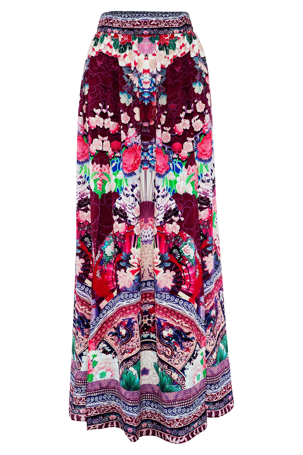 CAMILLA LITTLE OSAKA GIRL ELASTIC WAIST SKIRT W SPLITS