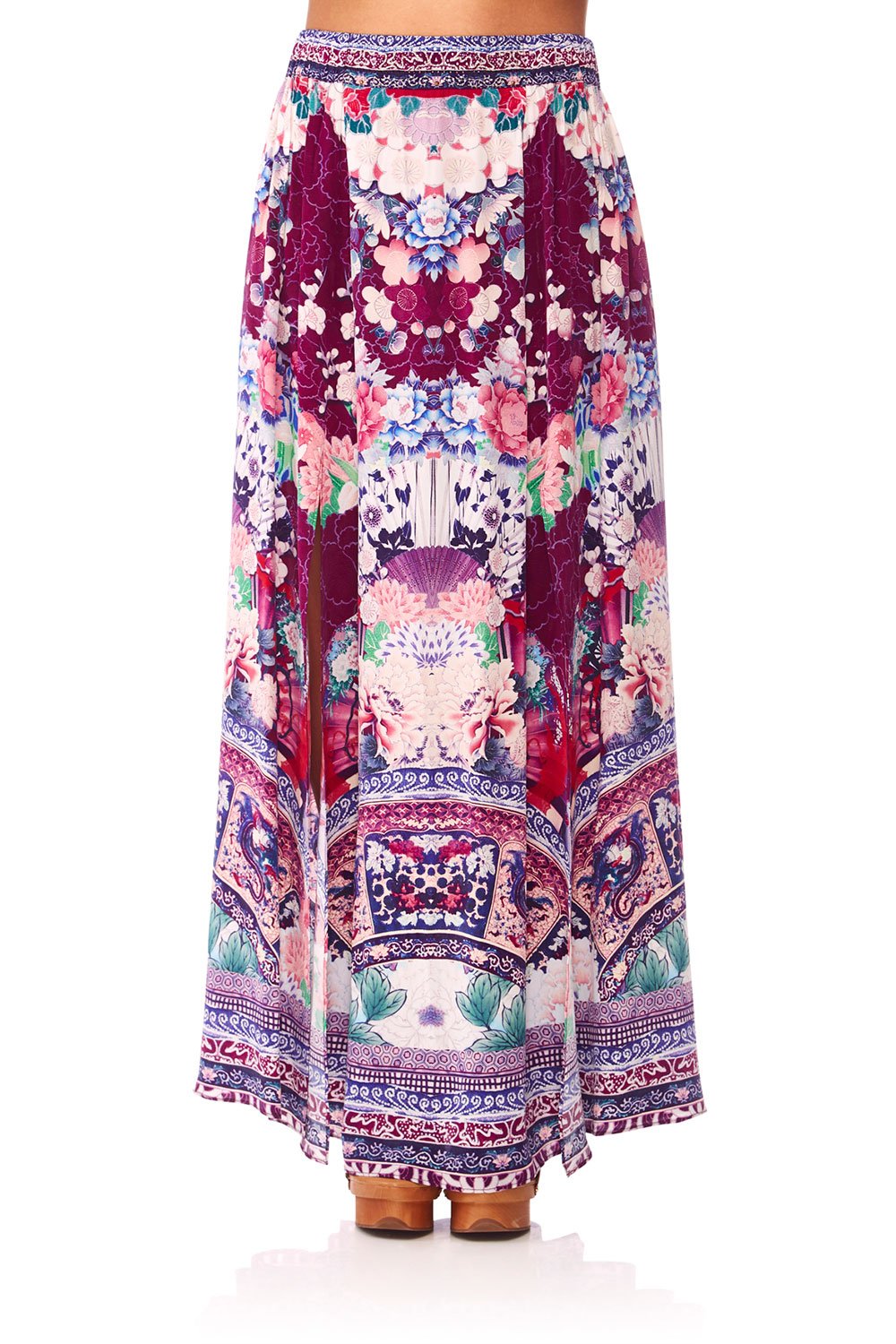 CAMILLA LITTLE OSAKA GIRL ELASTIC WAIST SKIRT W SPLITS