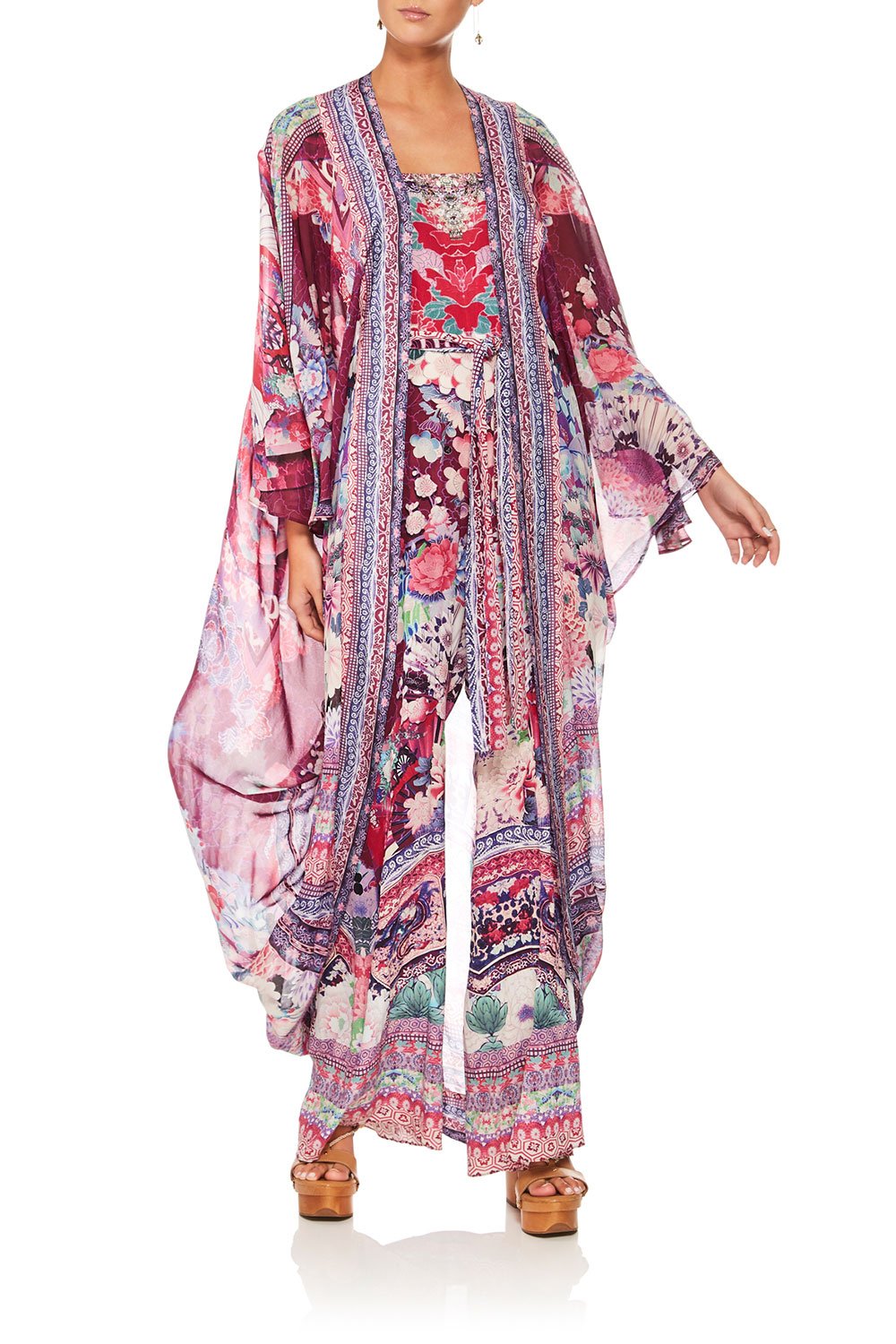 CAMILLA LITTLE OSAKA GIRL LONG SLEEVE LONG CAPE