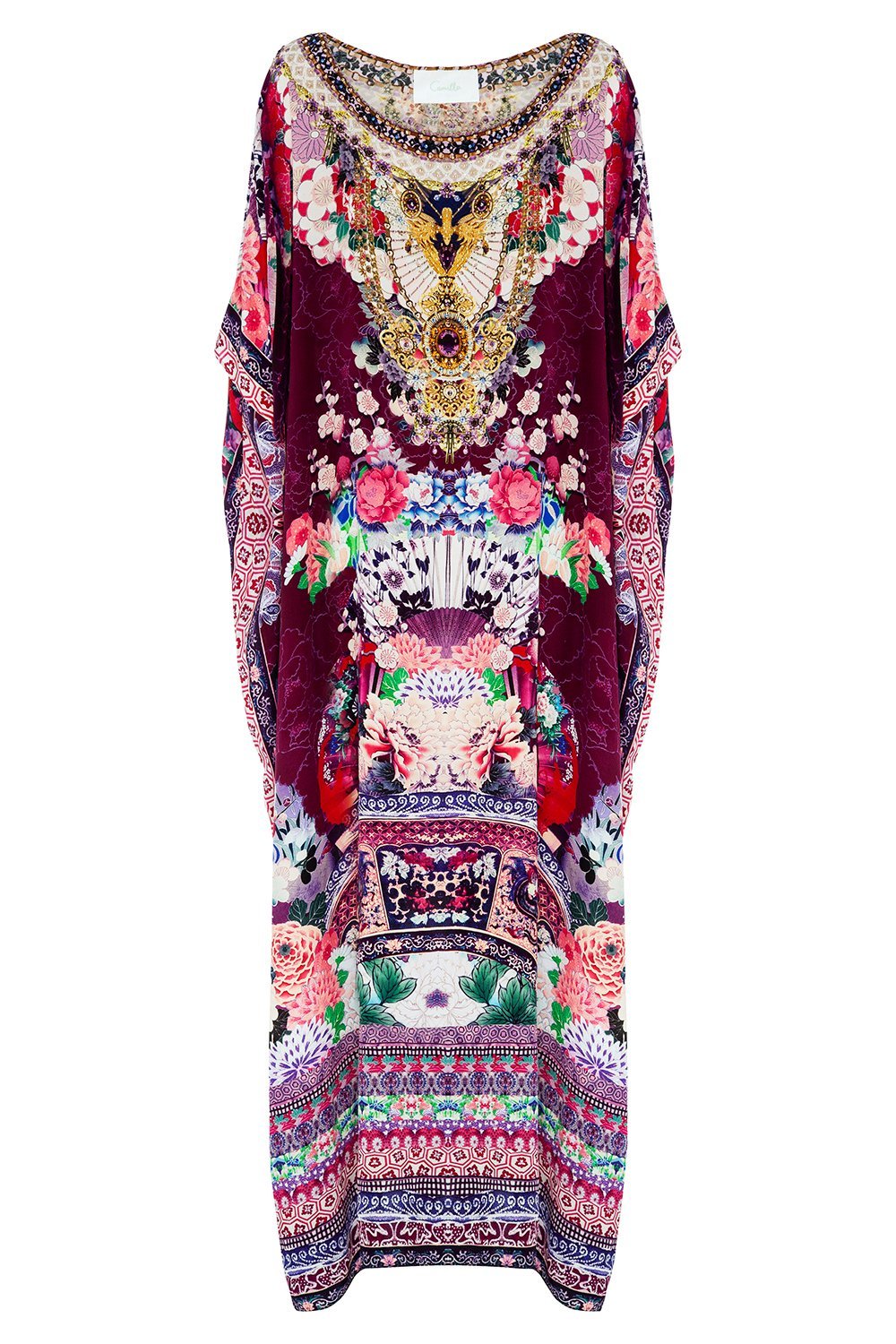 CAMILLA LITTLE OSAKA GIRL ROUND NECK KAFTAN