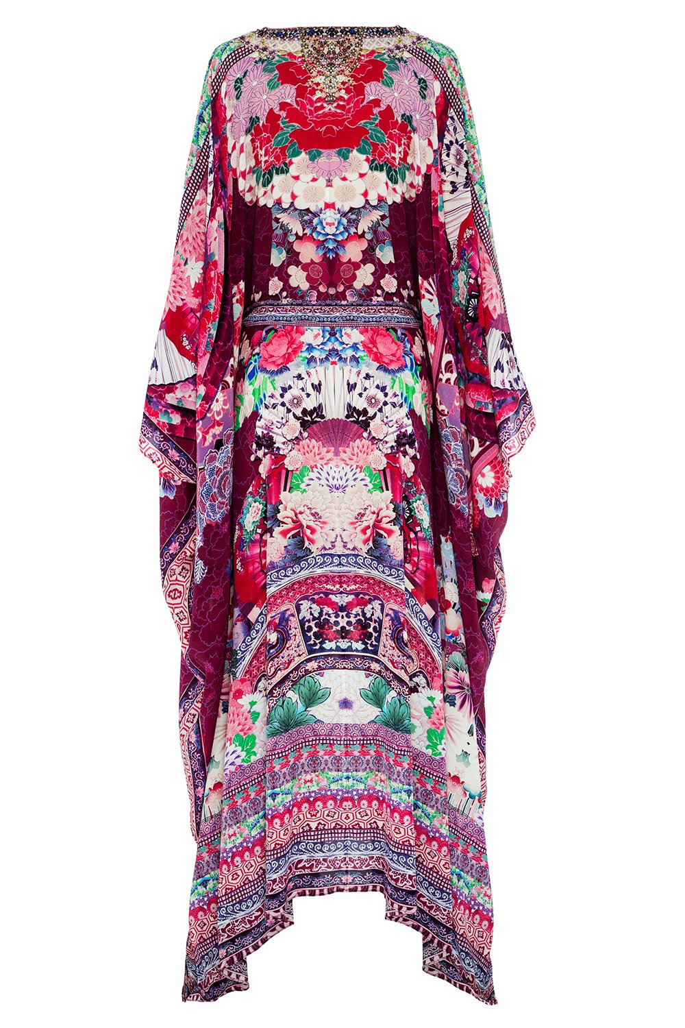 SPLIT HEM LACE UP KAFTAN LITTLE OSAKA GIRL