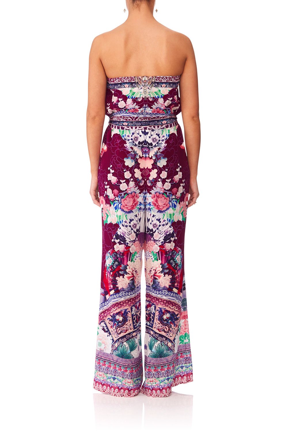 CAMILLA LITTLE OSAKA GIRL TIE WAIST STRAPLESS JUMPSUIT