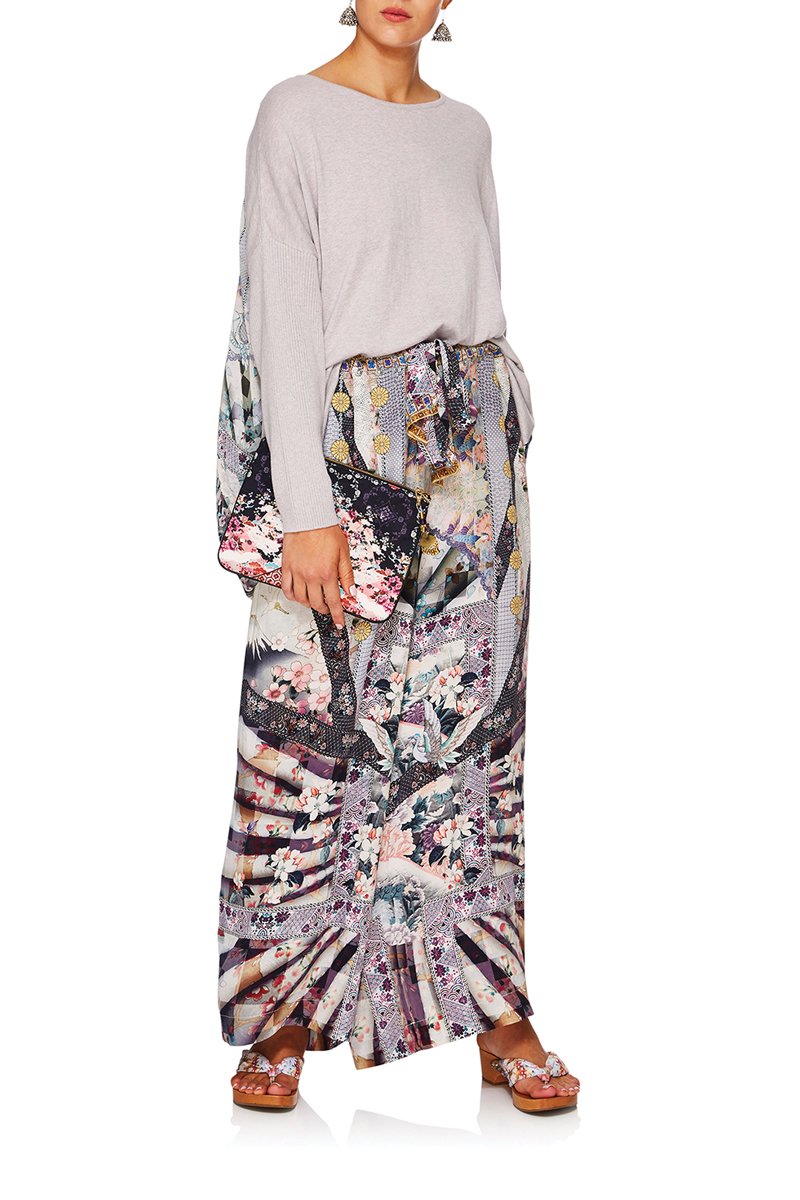 CAMILLA IN HER SHOES LOUNGE TROUSER W TIE WAIST